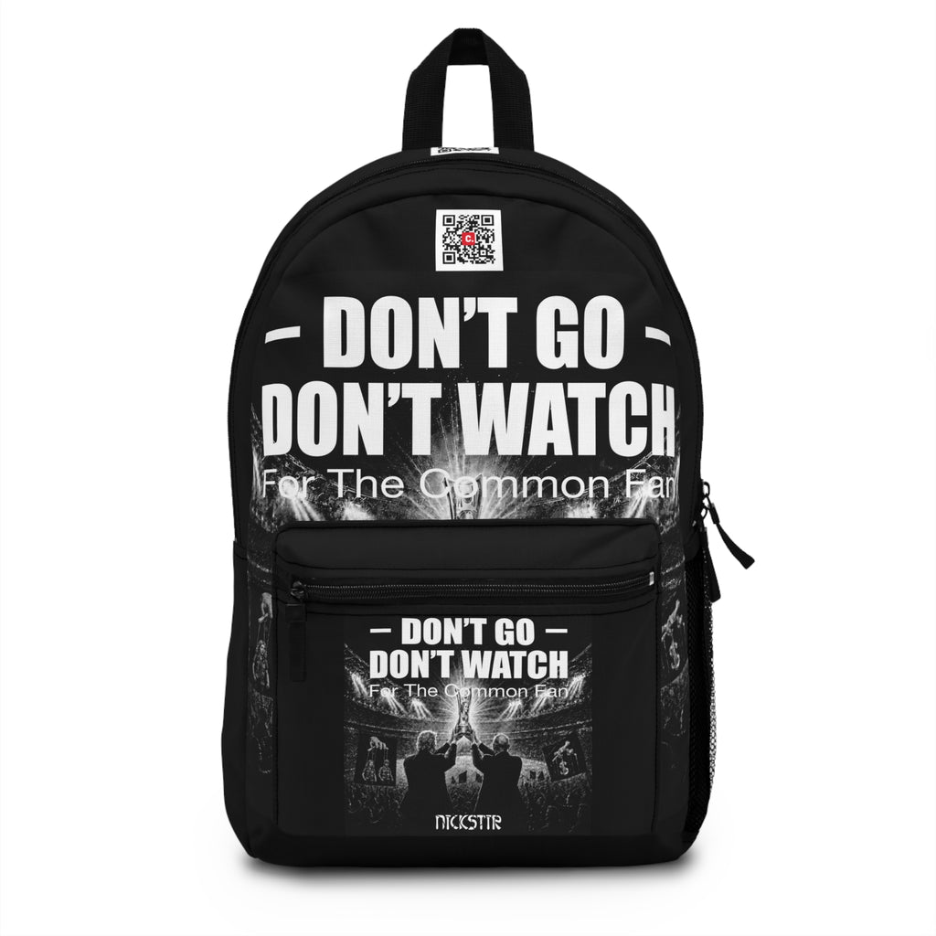 DGUS05 - Don't Go Don't Watch Backpack - United States