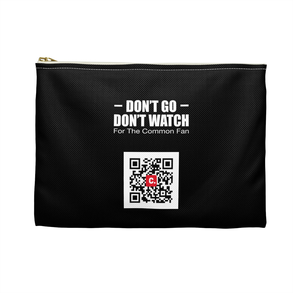 DGUS06 - Accessory Pouch — US Collection - "Don't Go Don't Watch" Concert Graphic Makeup & Gear Bag