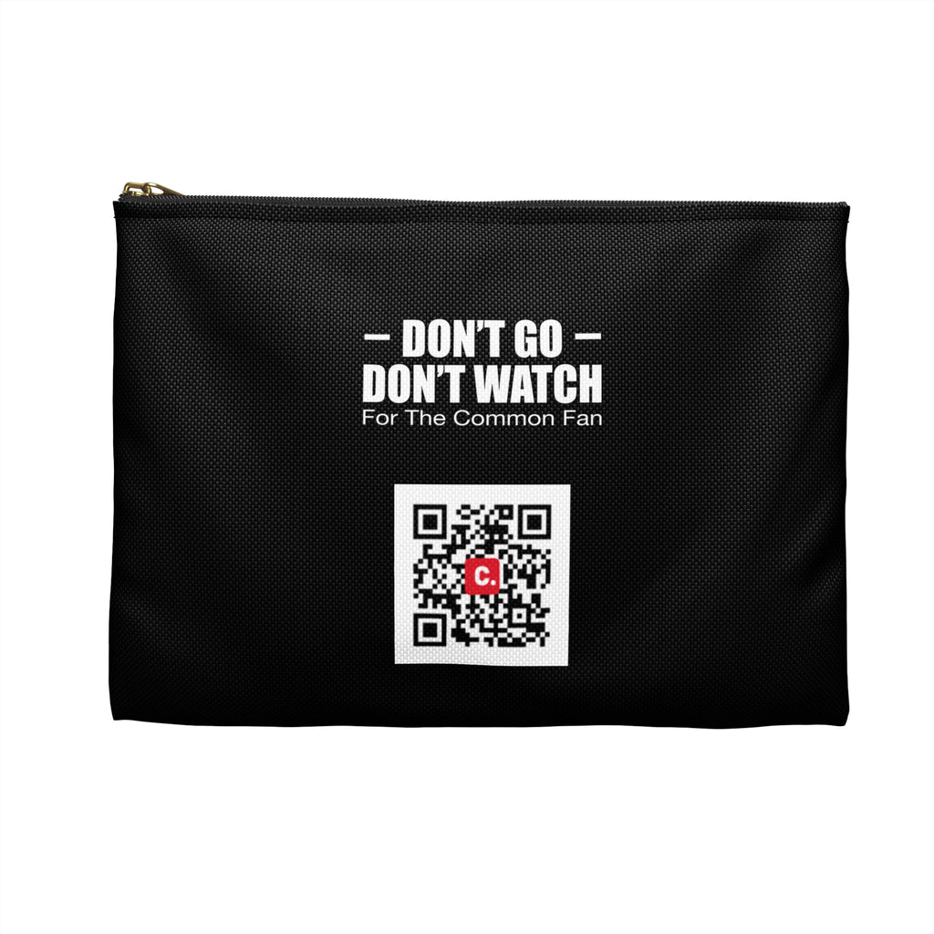 DGUS06 - Accessory Pouch — US Collection - "Don't Go Don't Watch" Concert Graphic Makeup & Gear Bag