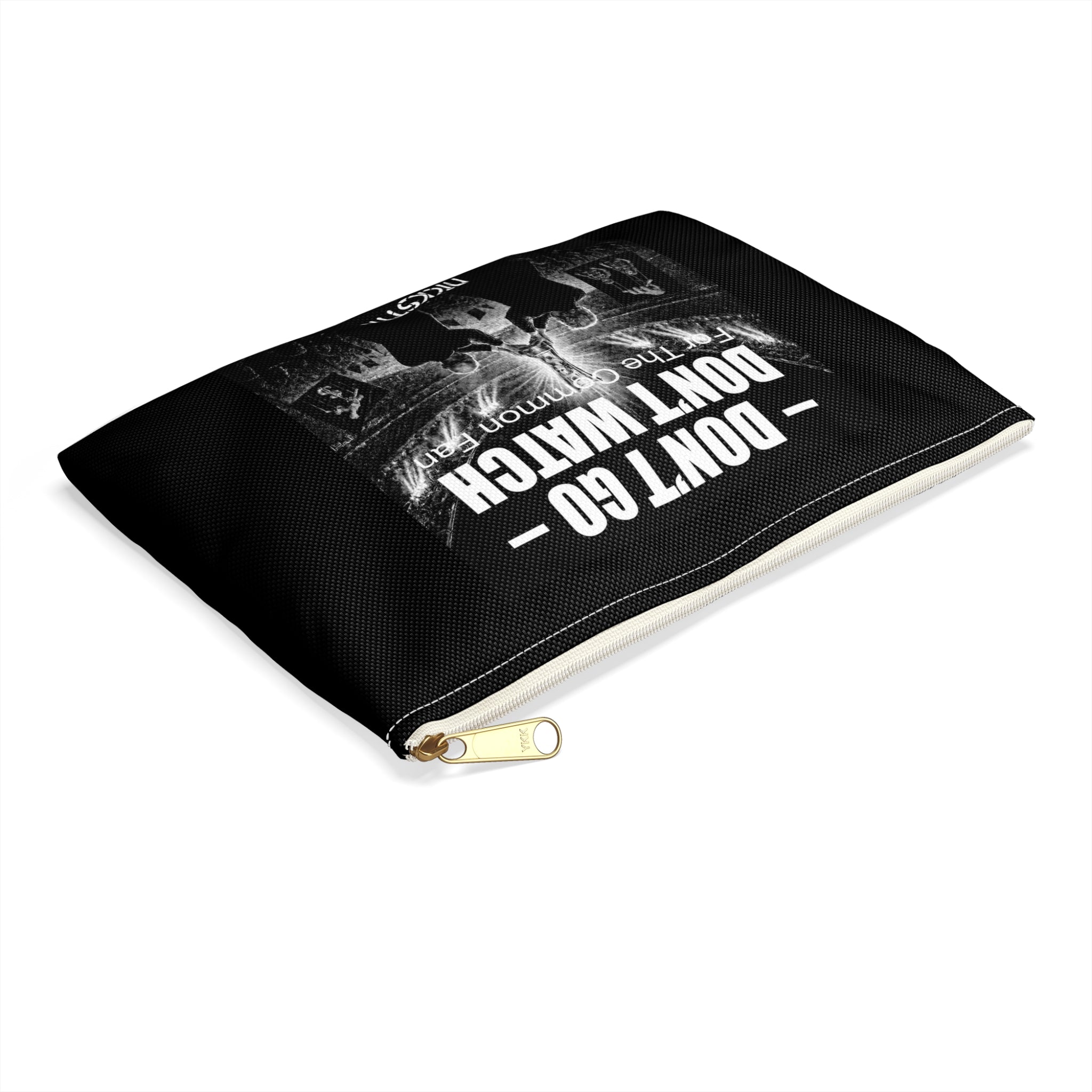 DGUS06 - Accessory Pouch — US Collection - "Don't Go Don't Watch" Concert Graphic Makeup & Gear Bag